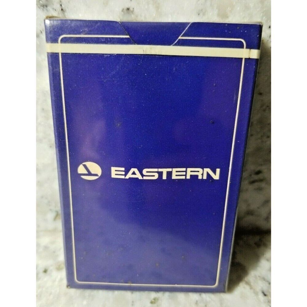 Eastern Airlines Playing Cards‎ Bridge Size Collectible Vintage Factory Sealed
